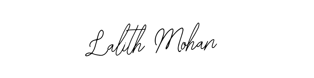 Make a short Lalith Mohan signature style. Manage your documents anywhere anytime using Bearetta-2O07w. Create and add eSignatures, submit forms, share and send files easily. Lalith Mohan signature style 12 images and pictures png