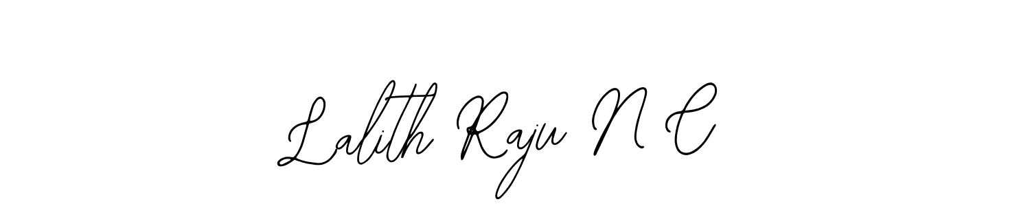 It looks lik you need a new signature style for name Lalith Raju N C. Design unique handwritten (Bearetta-2O07w) signature with our free signature maker in just a few clicks. Lalith Raju N C signature style 12 images and pictures png