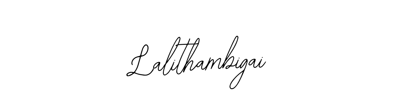 Use a signature maker to create a handwritten signature online. With this signature software, you can design (Bearetta-2O07w) your own signature for name Lalithambigai. Lalithambigai signature style 12 images and pictures png