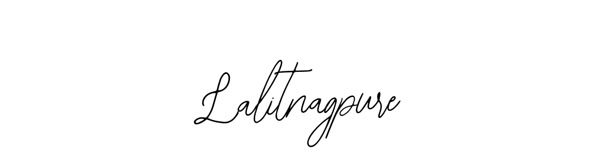 Create a beautiful signature design for name Lalitnagpure. With this signature (Bearetta-2O07w) fonts, you can make a handwritten signature for free. Lalitnagpure signature style 12 images and pictures png