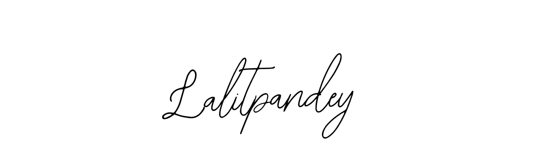 You should practise on your own different ways (Bearetta-2O07w) to write your name (Lalitpandey) in signature. don't let someone else do it for you. Lalitpandey signature style 12 images and pictures png