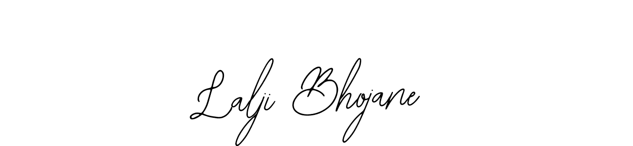 Design your own signature with our free online signature maker. With this signature software, you can create a handwritten (Bearetta-2O07w) signature for name Lalji Bhojane. Lalji Bhojane signature style 12 images and pictures png