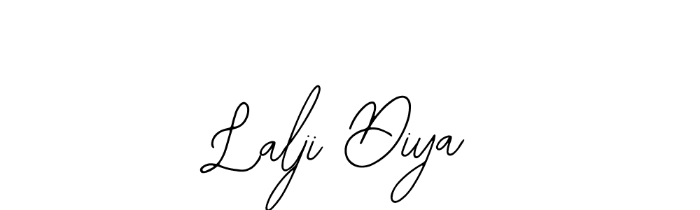 How to Draw Lalji Diya signature style? Bearetta-2O07w is a latest design signature styles for name Lalji Diya. Lalji Diya signature style 12 images and pictures png