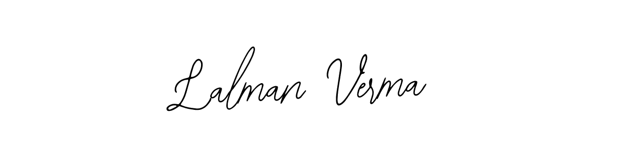 Similarly Bearetta-2O07w is the best handwritten signature design. Signature creator online .You can use it as an online autograph creator for name Lalman Verma. Lalman Verma signature style 12 images and pictures png