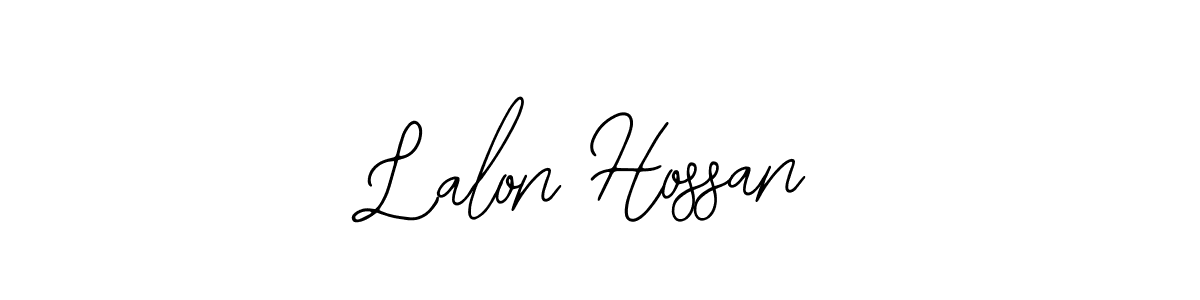 Also You can easily find your signature by using the search form. We will create Lalon Hossan name handwritten signature images for you free of cost using Bearetta-2O07w sign style. Lalon Hossan signature style 12 images and pictures png