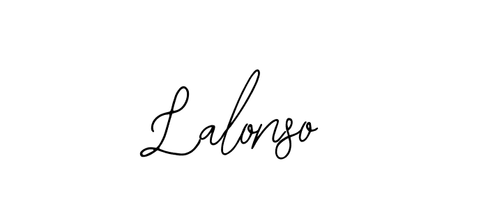 Design your own signature with our free online signature maker. With this signature software, you can create a handwritten (Bearetta-2O07w) signature for name Lalonso. Lalonso signature style 12 images and pictures png