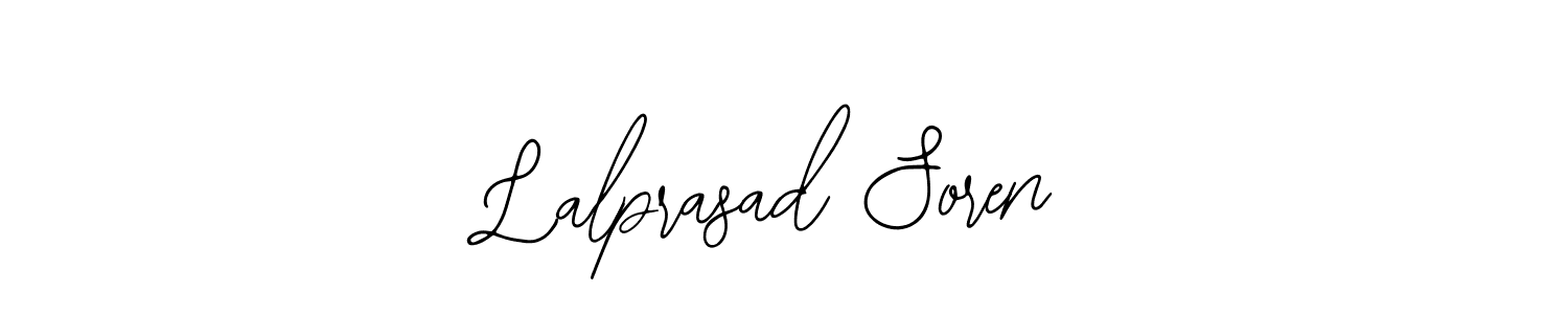 Here are the top 10 professional signature styles for the name Lalprasad Soren. These are the best autograph styles you can use for your name. Lalprasad Soren signature style 12 images and pictures png