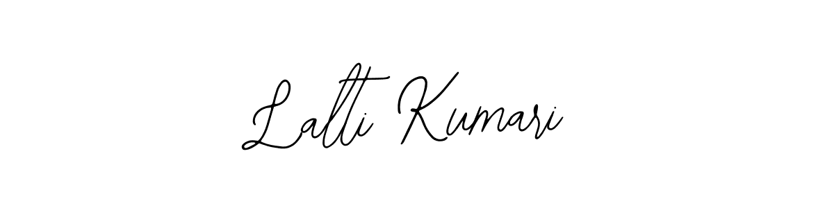 Similarly Bearetta-2O07w is the best handwritten signature design. Signature creator online .You can use it as an online autograph creator for name Lalti Kumari. Lalti Kumari signature style 12 images and pictures png