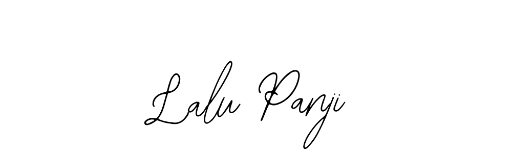 Similarly Bearetta-2O07w is the best handwritten signature design. Signature creator online .You can use it as an online autograph creator for name Lalu Panji. Lalu Panji signature style 12 images and pictures png