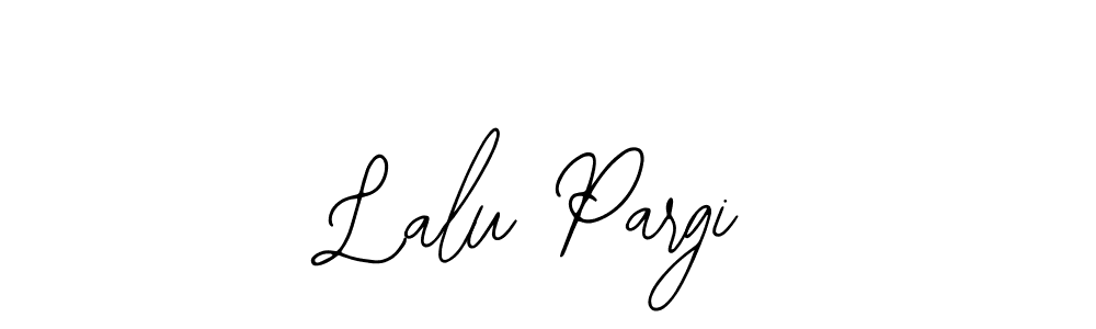 Also You can easily find your signature by using the search form. We will create Lalu Pargi name handwritten signature images for you free of cost using Bearetta-2O07w sign style. Lalu Pargi signature style 12 images and pictures png