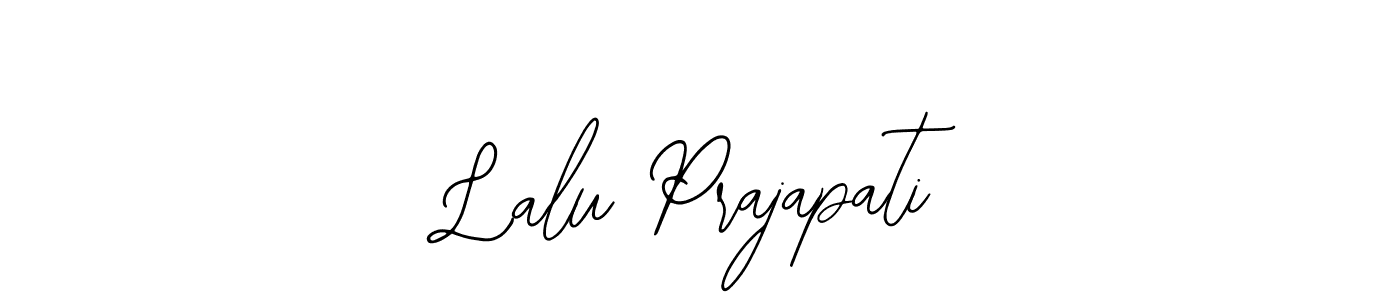 Also we have Lalu Prajapati name is the best signature style. Create professional handwritten signature collection using Bearetta-2O07w autograph style. Lalu Prajapati signature style 12 images and pictures png