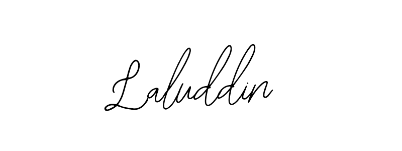 if you are searching for the best signature style for your name Laluddin. so please give up your signature search. here we have designed multiple signature styles  using Bearetta-2O07w. Laluddin signature style 12 images and pictures png