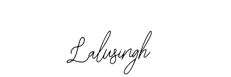 Make a beautiful signature design for name Lalusingh. With this signature (Bearetta-2O07w) style, you can create a handwritten signature for free. Lalusingh signature style 12 images and pictures png