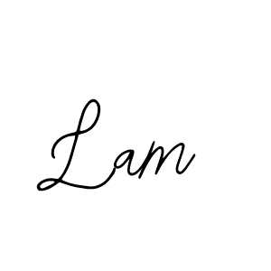 You should practise on your own different ways (Bearetta-2O07w) to write your name (Lam) in signature. don't let someone else do it for you. Lam signature style 12 images and pictures png