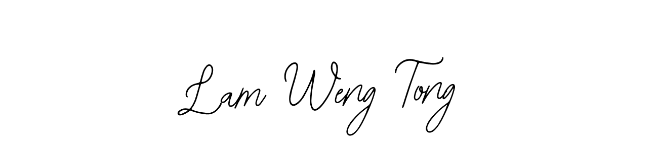 Design your own signature with our free online signature maker. With this signature software, you can create a handwritten (Bearetta-2O07w) signature for name Lam Weng Tong. Lam Weng Tong signature style 12 images and pictures png