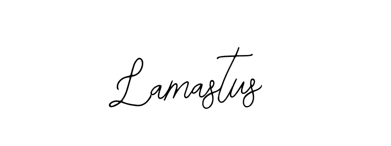 You should practise on your own different ways (Bearetta-2O07w) to write your name (Lamastus) in signature. don't let someone else do it for you. Lamastus signature style 12 images and pictures png