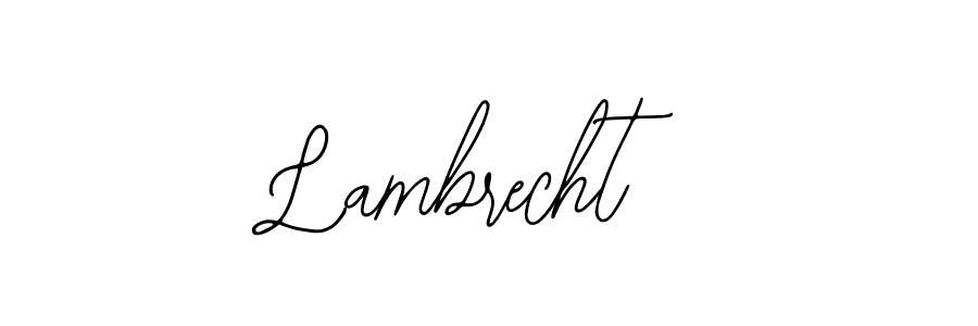 Create a beautiful signature design for name Lambrecht. With this signature (Bearetta-2O07w) fonts, you can make a handwritten signature for free. Lambrecht signature style 12 images and pictures png