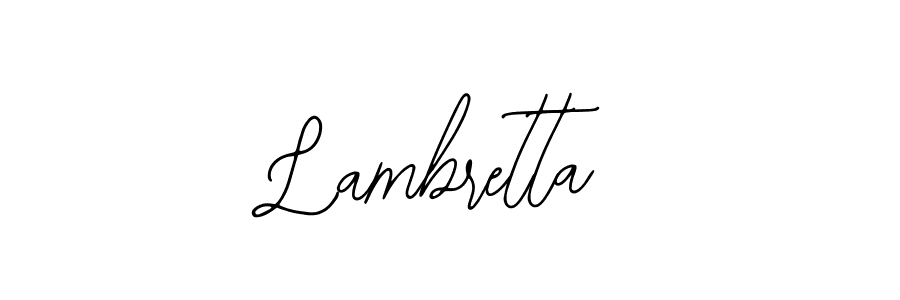 Create a beautiful signature design for name Lambretta. With this signature (Bearetta-2O07w) fonts, you can make a handwritten signature for free. Lambretta signature style 12 images and pictures png
