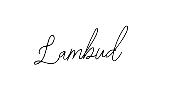 It looks lik you need a new signature style for name Lambud. Design unique handwritten (Bearetta-2O07w) signature with our free signature maker in just a few clicks. Lambud signature style 12 images and pictures png