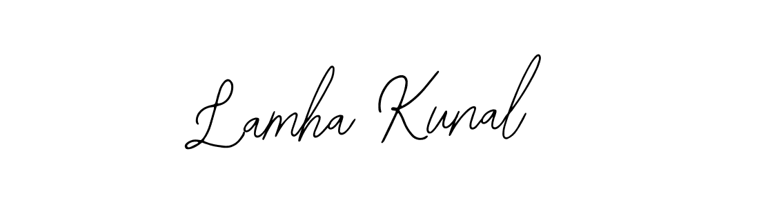 How to Draw Lamha Kunal signature style? Bearetta-2O07w is a latest design signature styles for name Lamha Kunal. Lamha Kunal signature style 12 images and pictures png