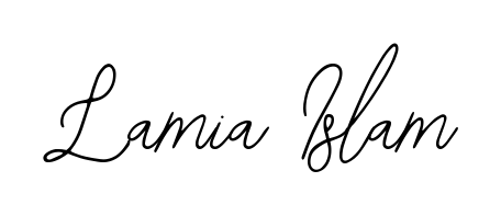 Get an exclusive digital autograph for Lamia Islam. The Bearetta-2O07w typeface captures the charm of real penmanship on paper. Lamia Islam signature style 12 images and pictures png