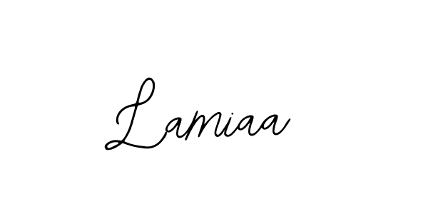 Lamiaa stylish signature style. Best Handwritten Sign (Bearetta-2O07w) for my name. Handwritten Signature Collection Ideas for my name Lamiaa. Lamiaa signature style 12 images and pictures png