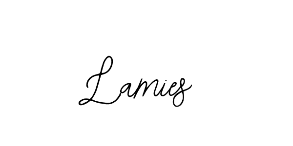 Lamies stylish signature style. Best Handwritten Sign (Bearetta-2O07w) for my name. Handwritten Signature Collection Ideas for my name Lamies. Lamies signature style 12 images and pictures png