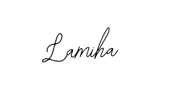 Make a beautiful signature design for name Lamiha. With this signature (Bearetta-2O07w) style, you can create a handwritten signature for free. Lamiha signature style 12 images and pictures png