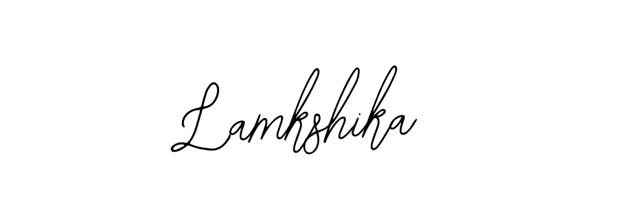 How to Draw Lamkshika signature style? Bearetta-2O07w is a latest design signature styles for name Lamkshika. Lamkshika signature style 12 images and pictures png