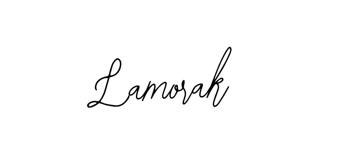 You should practise on your own different ways (Bearetta-2O07w) to write your name (Lamorak) in signature. don't let someone else do it for you. Lamorak signature style 12 images and pictures png