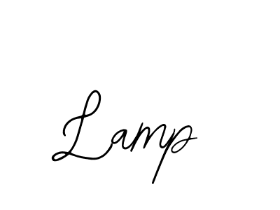 Design your own signature with our free online signature maker. With this signature software, you can create a handwritten (Bearetta-2O07w) signature for name Lamp. Lamp signature style 12 images and pictures png