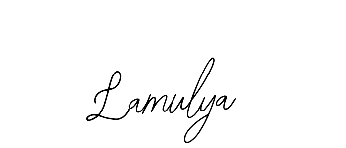 Create a beautiful signature design for name Lamulya. With this signature (Bearetta-2O07w) fonts, you can make a handwritten signature for free. Lamulya signature style 12 images and pictures png