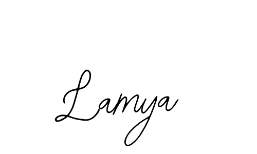 It looks lik you need a new signature style for name Lamya. Design unique handwritten (Bearetta-2O07w) signature with our free signature maker in just a few clicks. Lamya signature style 12 images and pictures png
