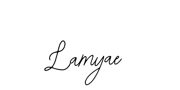 Also we have Lamyae name is the best signature style. Create professional handwritten signature collection using Bearetta-2O07w autograph style. Lamyae signature style 12 images and pictures png