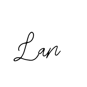 Lan stylish signature style. Best Handwritten Sign (Bearetta-2O07w) for my name. Handwritten Signature Collection Ideas for my name Lan. Lan signature style 12 images and pictures png
