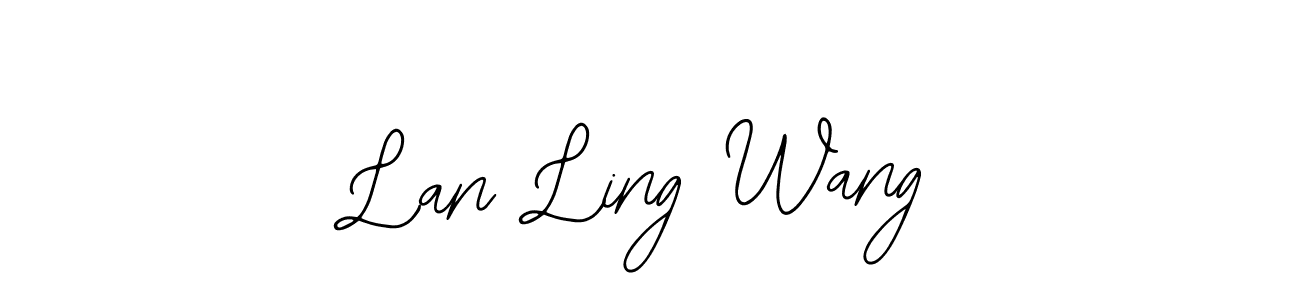 How to make Lan Ling Wang signature? Bearetta-2O07w is a professional autograph style. Create handwritten signature for Lan Ling Wang name. Lan Ling Wang signature style 12 images and pictures png