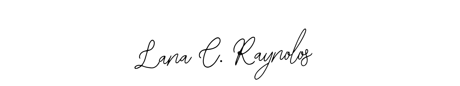 Best and Professional Signature Style for Lana C. Raynolos. Bearetta-2O07w Best Signature Style Collection. Lana C. Raynolos signature style 12 images and pictures png