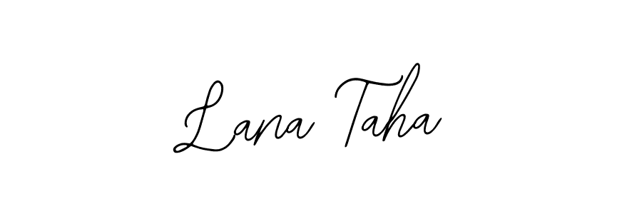 How to make Lana Taha signature? Bearetta-2O07w is a professional autograph style. Create handwritten signature for Lana Taha name. Lana Taha signature style 12 images and pictures png