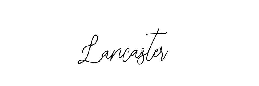 You should practise on your own different ways (Bearetta-2O07w) to write your name (Lancaster) in signature. don't let someone else do it for you. Lancaster signature style 12 images and pictures png