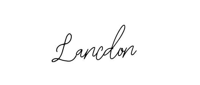 Make a short Lancdon signature style. Manage your documents anywhere anytime using Bearetta-2O07w. Create and add eSignatures, submit forms, share and send files easily. Lancdon signature style 12 images and pictures png