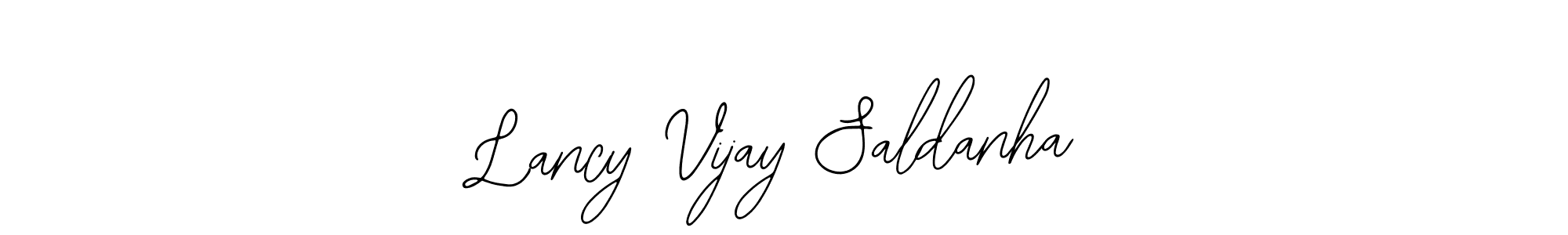 How to make Lancy Vijay Saldanha signature? Bearetta-2O07w is a professional autograph style. Create handwritten signature for Lancy Vijay Saldanha name. Lancy Vijay Saldanha signature style 12 images and pictures png