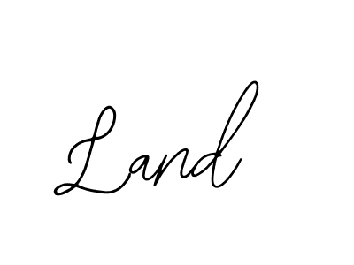 The best way (Bearetta-2O07w) to make a short signature is to pick only two or three words in your name. The name Land include a total of six letters. For converting this name. Land signature style 12 images and pictures png