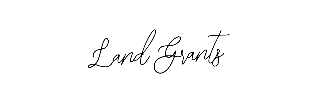 You should practise on your own different ways (Bearetta-2O07w) to write your name (Land Grants) in signature. don't let someone else do it for you. Land Grants signature style 12 images and pictures png