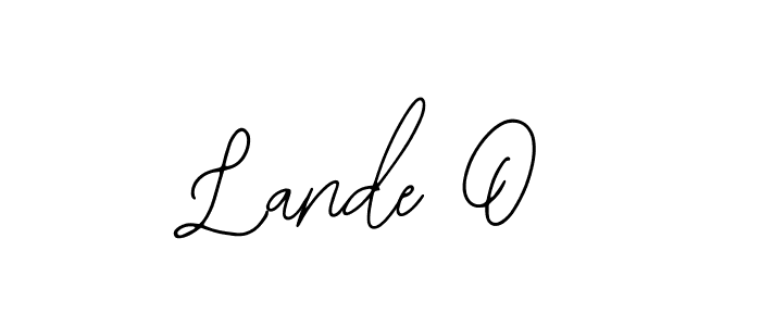 Once you've used our free online signature maker to create your best signature Bearetta-2O07w style, it's time to enjoy all of the benefits that Lande O name signing documents. Lande O signature style 12 images and pictures png