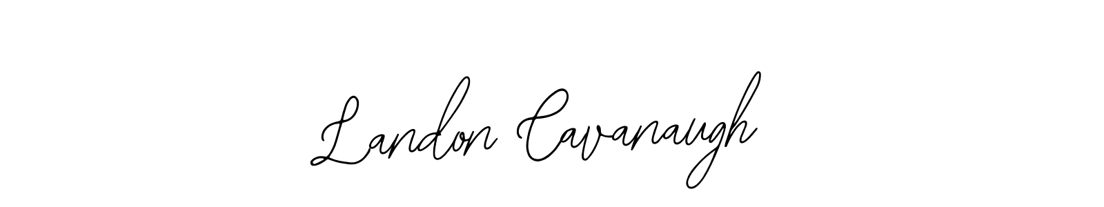if you are searching for the best signature style for your name Landon Cavanaugh. so please give up your signature search. here we have designed multiple signature styles  using Bearetta-2O07w. Landon Cavanaugh signature style 12 images and pictures png