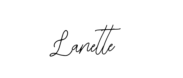 The best way (Bearetta-2O07w) to make a short signature is to pick only two or three words in your name. The name Lanette include a total of six letters. For converting this name. Lanette signature style 12 images and pictures png