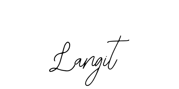 if you are searching for the best signature style for your name Langit. so please give up your signature search. here we have designed multiple signature styles  using Bearetta-2O07w. Langit signature style 12 images and pictures png