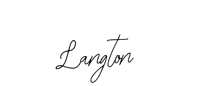 Make a beautiful signature design for name Langton. Use this online signature maker to create a handwritten signature for free. Langton signature style 12 images and pictures png