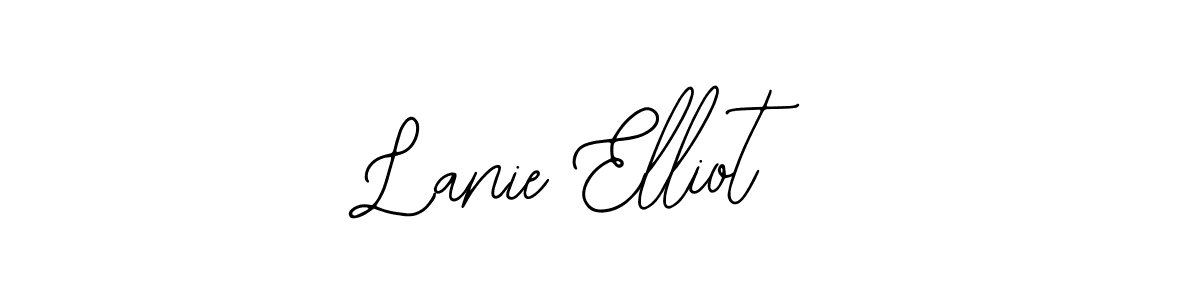 How to make Lanie Elliot name signature. Use Bearetta-2O07w style for creating short signs online. This is the latest handwritten sign. Lanie Elliot signature style 12 images and pictures png