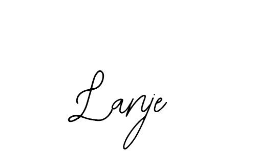 How to Draw Lanje signature style? Bearetta-2O07w is a latest design signature styles for name Lanje. Lanje signature style 12 images and pictures png